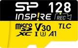 Флеш карта microSD 128GB Silicon Power SP128GBSTXLA2V1N Inspire w/o adapter