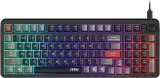 Keyboard MSI FORGE GK110, Wired, membrane Keyboard, multi-colour LED backlighting, 26 Key Anti-ghosting Capability, Black