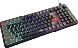 Keyboard MSI FORGE GK110, Wired, membrane Keyboard, multi-colour LED backlighting, 26 Key Anti-ghosting Capability, Black