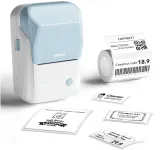 Термопринтер Niimbot B1 Blue (1746797) 203dpi 50мм/с/USB/BT для печ.этик. голубой