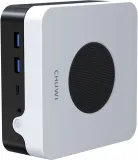 Неттоп Chuwi LarkBox X i3 1220P (1.5) 8Gb SSD256Gb UHDG Windows 11 Pro GbitEth WiFi BT 90W черный/белый