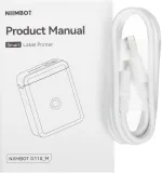 Термопринтер Niimbot D110 M (1746805) 203dpi 40мм/с/USB/BT для печ.этик. голубой