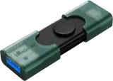 Флеш Диск Kingston 128GB DataTraveler Duo G2 DTDEG2/128GB USB3.0 зеленый/черный