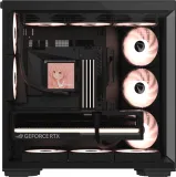 Корпус Formula Crystal Z7 PA черный без БП ATX 5x120mm 1xUSB3.0 1xUSB3.1 audio bott PSU