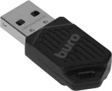 Адаптер USB Buro BU-BT602 BT6.0+EDR class 2 20м черный