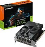 Видеокарта Gigabyte PCI-E 5.0 GV-N5050D6-8GD 1.0 NVIDIA GeForce RTX 5050 8Gb 128bit GDDR6 2572/20000 HDMIx2 DPx2 HDCP Ret low profile