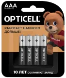 Батарея Opticell Basic LR03 AAA (4шт) блистер