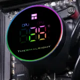 Система водяного охлаждения Thermalright Frozen Magic 360 Digital V2 ARGB Soc-AM5/AM4/1200/1700/1851 черный 4-pin 28dB Al LCD Ret (F-MAGIC-360-DIGITAL-BL-ARGB-V2)