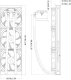 Система водяного охлаждения Thermalright Frozen Magic 360 Digital V2 ARGB Soc-AM5/AM4/1200/1700/1851 черный 4-pin 28dB Al LCD Ret (F-MAGIC-360-DIGITAL-BL-ARGB-V2)