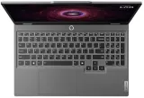 Ноутбук Lenovo LOQ 15ARP9 Ryzen 5 7235HS 16Gb SSD512Gb NVIDIA GeForce RTX4050 6Gb 15.6" IPS FHD (1920x1080) без ОС grey WiFi BT Cam (83JC00LBRK)