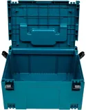 Ящик для инструментов Makita Makpac тип 3 24.47л 1отд. бирюзовый/черный (821551-8)