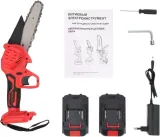 Цепная пила Yiwu GVNCS05 аккум. 1000Вт 1.36л.с. дл.шины:6" (15cm) 2аккум. 2Ач ЗУ (100066569144)