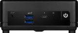 Неттоп MSI Cubi 5 1M-640XRU Core 3 100U (1.2) 8Gb SSD512Gb HDG CR без ОС 2xGbitEth WiFi BT черный (9S6-B0A821-640)
