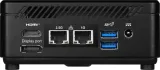 Неттоп MSI Cubi 5 1M-640XRU Core 3 100U (1.2) 8Gb SSD512Gb HDG CR без ОС 2xGbitEth WiFi BT черный (9S6-B0A821-640)