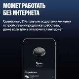 Умный пульт Yandex YNDX-00572 р.д.20м черный