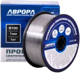 Проволока свар. Aurora E71T-GS D1мм 1000гр (39779)