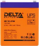 Батарея для ИБП Delta HR 12-21 W 12В 5Ач