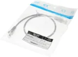 Патч-корд cat.5E stranded molded 0.5м серый RJ-45 (m)-RJ-45 (m)
