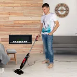 Швабра паровая Endever Odyssey Q-607 1700Вт черный/красный