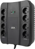 Источник бесперебойного питания Powercom Back-UPS SPIDER, OffLine, 850VA/510W, Tower, 8xSchuko outlets (4 surge & 4 batt) (332715)