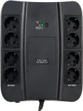 Источник бесперебойного питания Powercom Back-UPS SPIDER, OffLine, 850VA/510W, Tower, 8xSchuko outlets (4 surge & 4 batt) (332715)