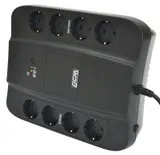 Источник бесперебойного питания Powercom Back-UPS SPIDER, OffLine, 1000VA/550W, Tower, 8xSchuko outlets (4 surge & 4 batt) (332717)
