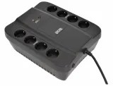 Источник бесперебойного питания Powercom Back-UPS SPIDER, OffLine, 1000VA/550W, Tower, 8xSchuko outlets (4 surge & 4 batt) (332717)