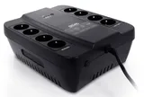 Источник бесперебойного питания Powercom Back-UPS SPIDER, OffLine, 450VA/270W, Tower, 8xSchuko outlets (4 surge & 4 batt) (332718)