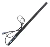 Блок розеток вертикальный, 1-фазный с автоматом, A/V-метр, 16A / 250V, 4xC19 + 20xC13, шнур 3.0 м, разъем C20