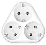 Сетевой разветвитель Buro BU-PS3VG-W (3 розетки) белый (пакет ПЭ)