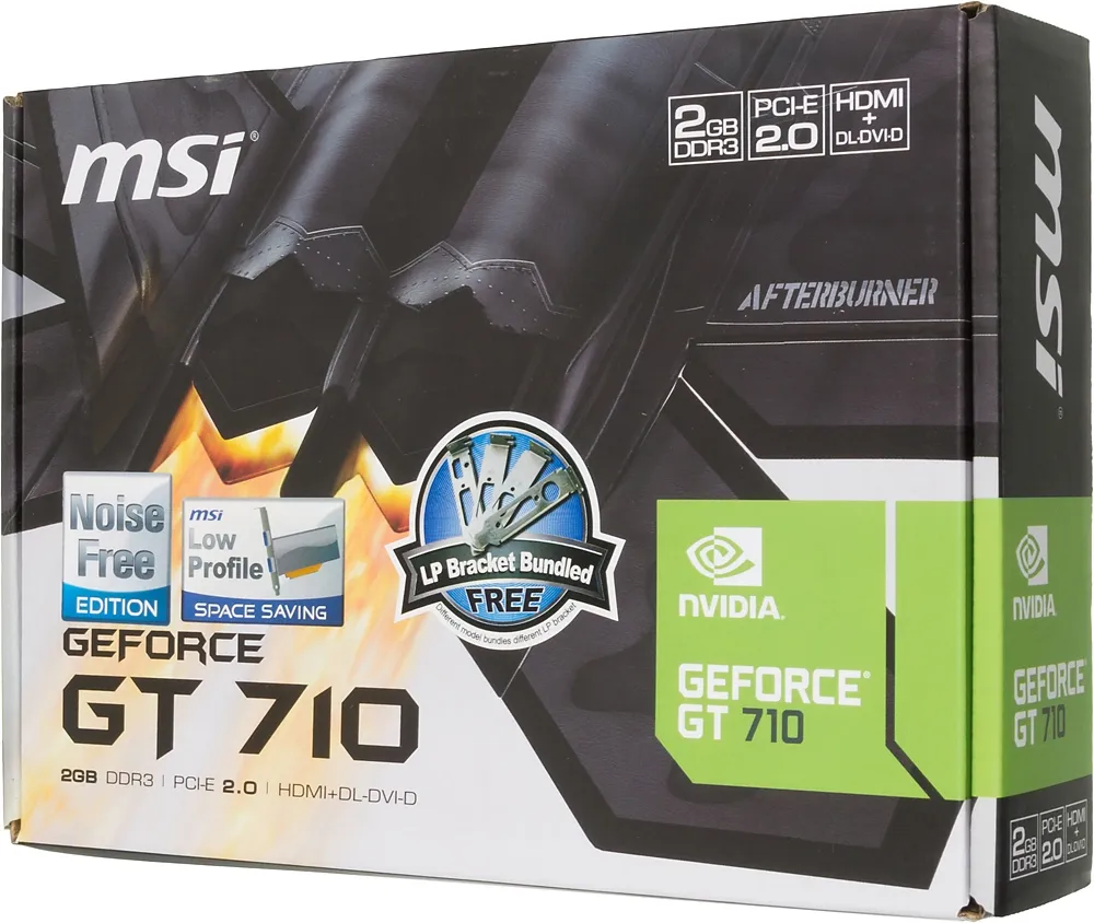 VGA MSI GT 710 2GD3H LP PCI-E16 GT710 2GB GDDR3