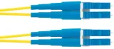 Патч-корд Panduit F92ELLNLNSNM007 2x9/125 OS1/OS2 LC дуплекс-LC дуплекс 7м LSZH желтый