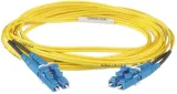 Патч-корд Panduit F92ELLNLNSNM007 2x9/125 OS1/OS2 LC дуплекс-LC дуплекс 7м LSZH желтый