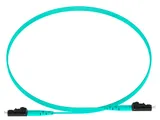 Патч-корд Panduit FZ2ELLNLNSNM001 2x50/125 OM4 LC дуплекс-LC дуплекс 1м LSZH аквамарин