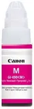Чернила Canon GI-490M 0665C001 пурпурный 70мл для Canon Pixma G1400/G2400/G3400