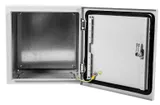 Шкаф электротехнический Elbox EMW-300.200.150-1-IP66 настенный 200мм 150мм несъемн.бок.пан. 50кг серый