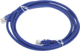 Патч-корд Lanmaster LAN-PC45/U5E-2.0-BL UTP RJ-45 вил.-вилка RJ-45 кат.5E 2м синий LSZH (уп.:1шт)