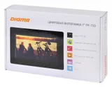 Фоторамка Digma 7" PF-733 800x480 черный пластик
