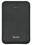 Мобильный аккумулятор Buro T4-10000 10000mAh 10W 2A 2xUSB-A черный (T4-10000-BK)