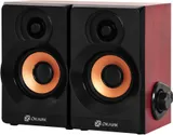 Колонки Оклик OK-161 2.0 черный/вишня 6Вт