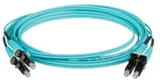Патч-корд Panduit FX2ELLNLNSNM003 2x50/125 OM3 LC дуплекс-LC дуплекс 3м LSZH аквамарин