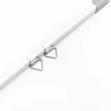 Доска магнитно-маркерная Deli E39033A лак белый 60x90см алюминиевая рама