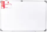 Доска магнитно-маркерная Deli E39033A лак белый 60x90см алюминиевая рама