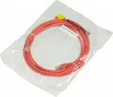Патч-корд Lanmaster LAN-PC45/U5E-3.0-OR UTP RJ-45 вил.-вилка RJ-45 кат.5E 3м оранжевый LSZH (уп.:1шт)