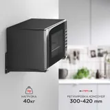 Кронштейн для СВЧ Holder MWS-2003 черный макс.40кг настенный фиксированный
