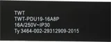 Блок распределения питания Lanmaster TWT-PDU19-16A8P-1.8 гор.размещ. 8xSchuko базовые 16A Schuko 1.8м