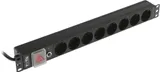 Блок распределения питания Lanmaster TWT-PDU19-16A8P-1.8 гор.размещ. 8xSchuko базовые 16A Schuko 1.8м