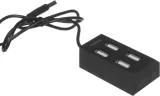 Разветвитель USB 2.0 Buro BU-HUB4-U2.0 4порт. черный