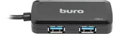 Разветвитель USB 3.0 Buro BU-HUB4-U3.0-S 4порт. черный