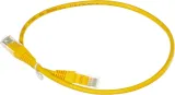 Патч-корд Lanmaster TWT-45-45-0.5-YL UTP RJ-45 вил.-вилка RJ-45 кат.5E 0.5м желтый ПВХ (уп.:1шт)